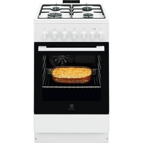 Electrolux gaasipliit LKK520032W , 4 x gaas, elektriahi, 50 cm, valge