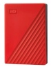 External HDD|western Digital|my Passport|6tb|USB 2.0|USB 3.2|punane|wdbr9s0060brd-wesn