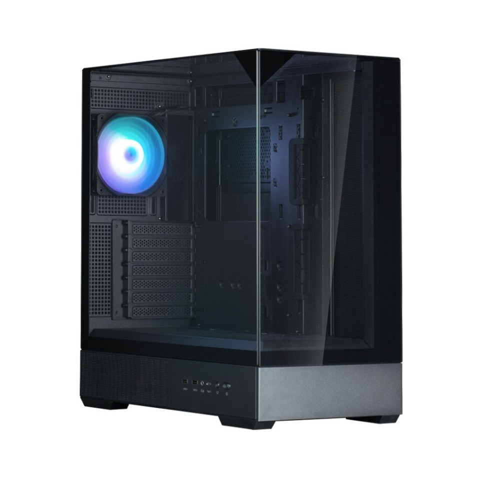 Zalman korpus PC case P40 Prism Mid-Tower Tempered Glass must