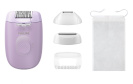 Philips epilaator BRE257/00 Satinelle Essential Corded Compact Epilator, lilla
