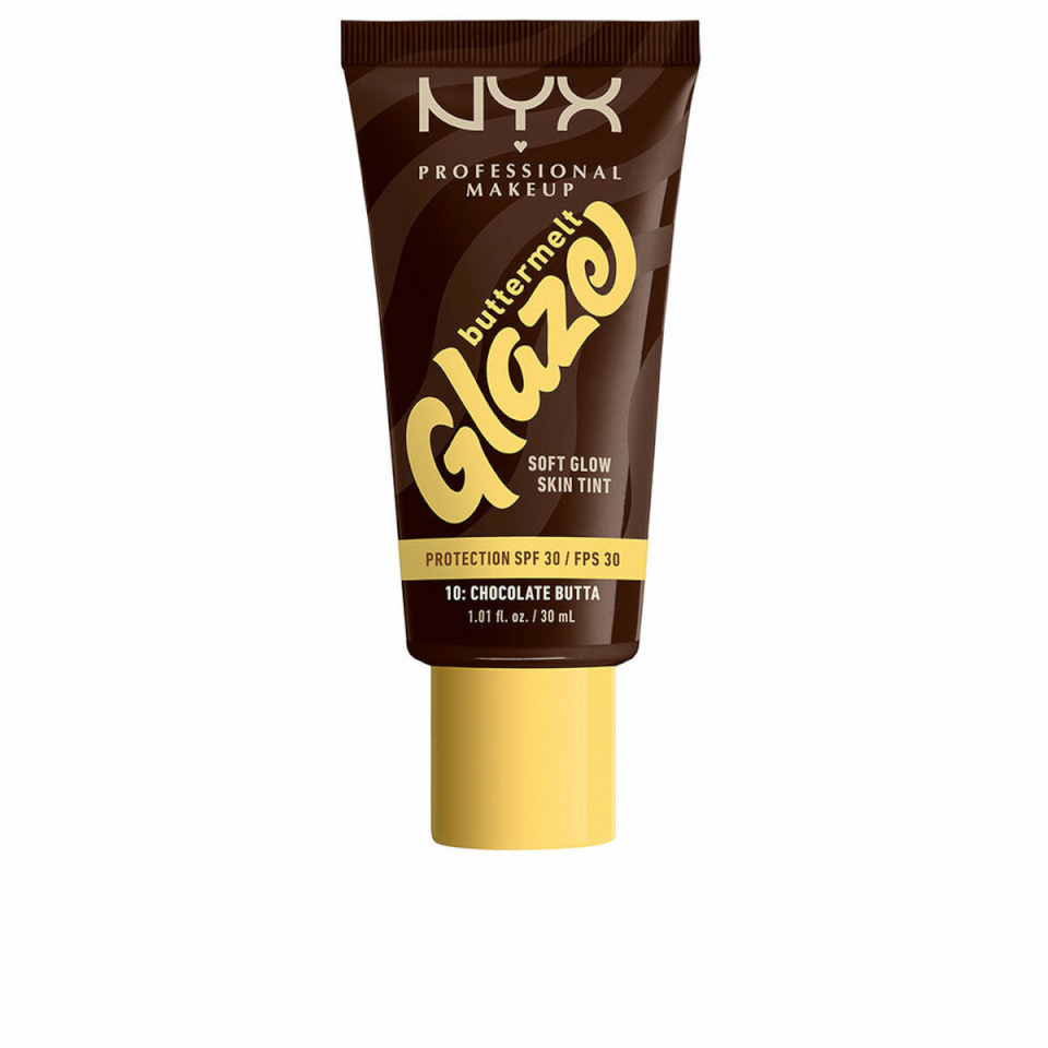 NYX päevituskreem näole BUTTERMELT GLAZE Nº 10-Chocolate Butta Spf 30 30ml