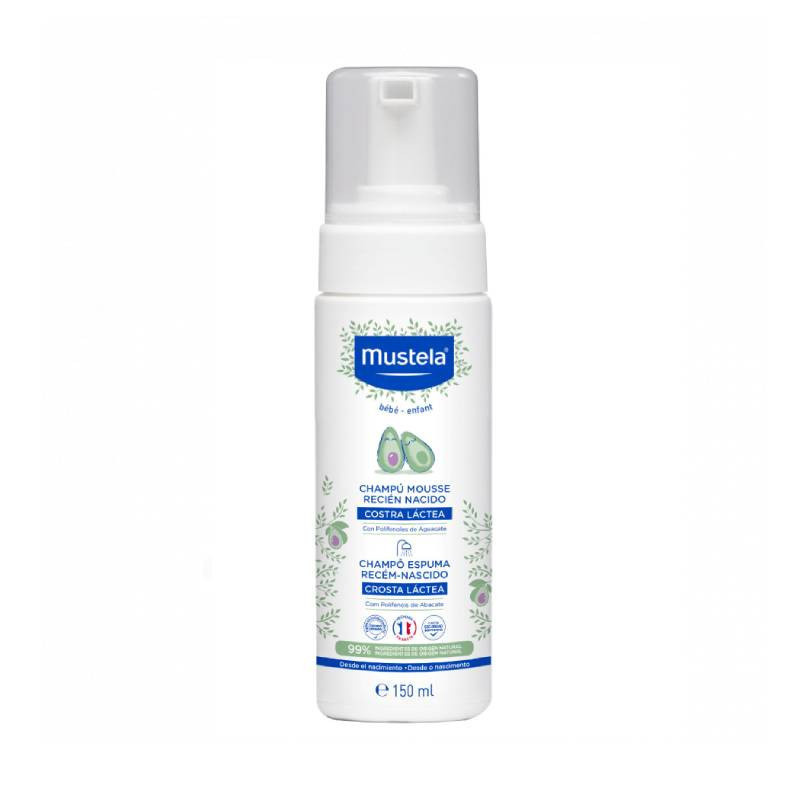 Mustela šampoon Bébé Foam Shampoo 150ml, lastele