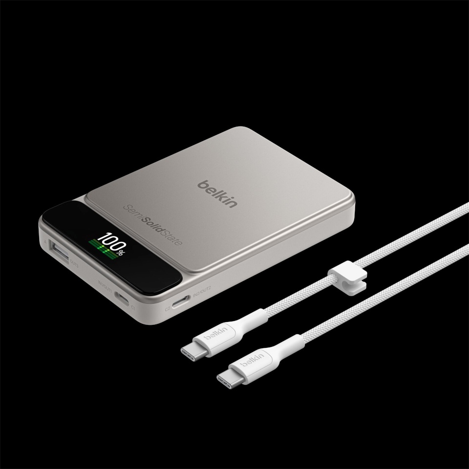 Belkin akupank UltraCharge Pro PB PD 60W 10.000mAh Display san.BPB044hqSA