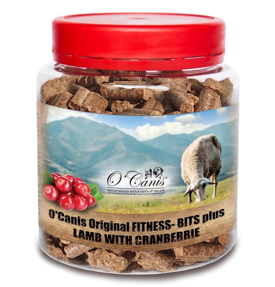 O'canis maius koerale Fitness-Bits Plus Lamb with Cranberries Mono, 400g