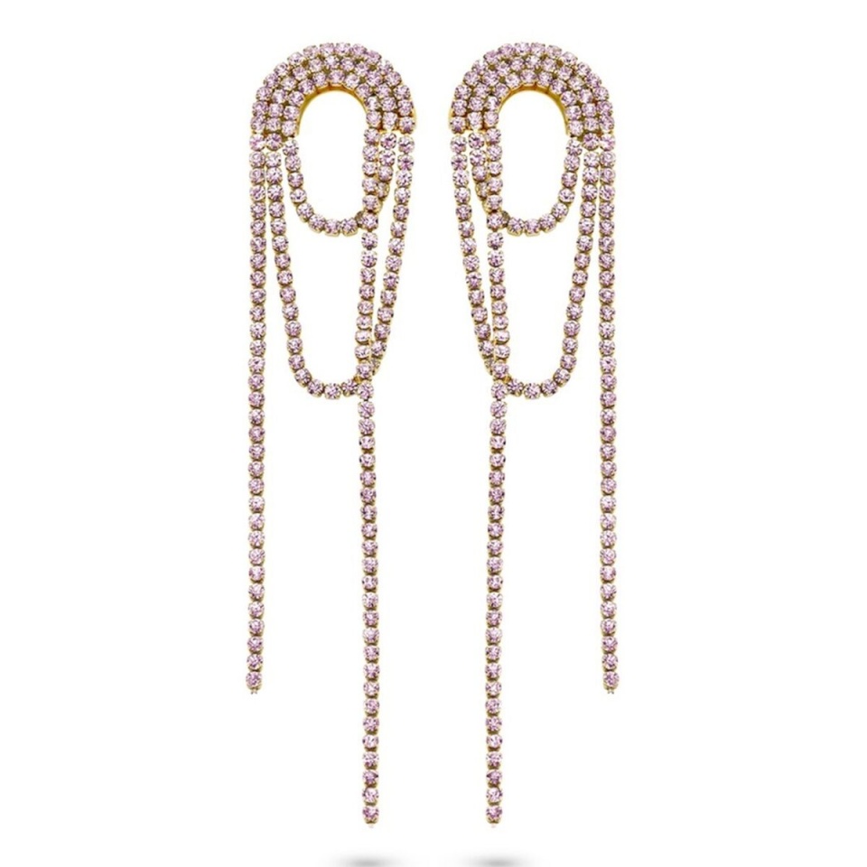 CO88 Collection naiste kõrvarõngad 8CE-70535 roosa kuld