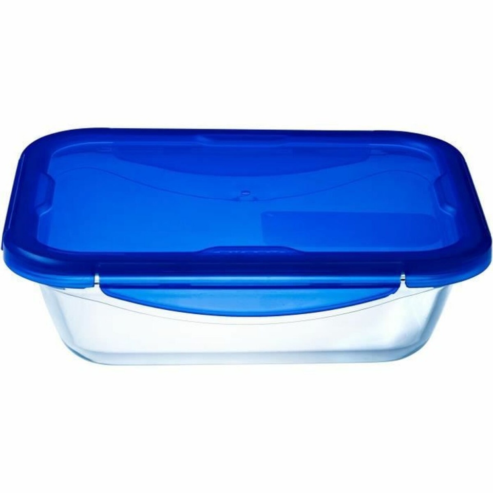 Pyrex Toidu säilitusksrp sinine läbipaistev Ristkülikukujuline 800ml