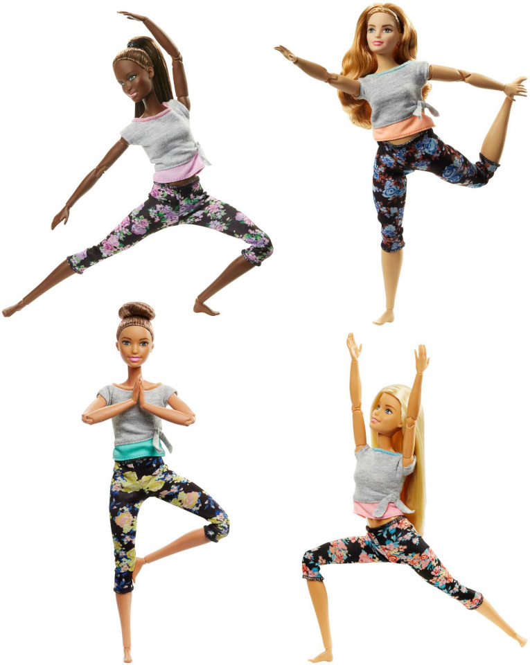 Barbie in yoga exercises (FTG80) | Mattel
