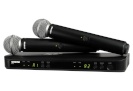 Shure mikrofon BLX288E/SM58-H8E - Wireless system with receiver and two SM58 microphones
