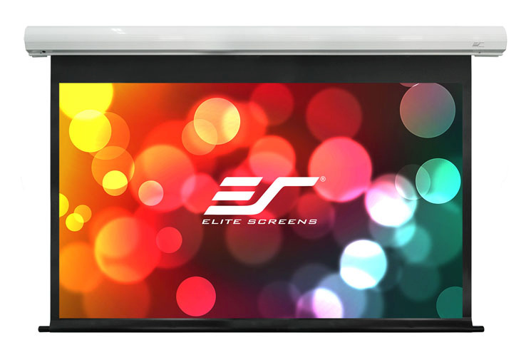 Elite Screens esitlusekraan Saker Electric Series SK135XHW-E6 135" 16:9 (Viewable Width 299cm), valge