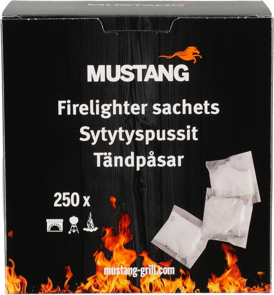 Mustang lõhnatu süütekott, 250tk