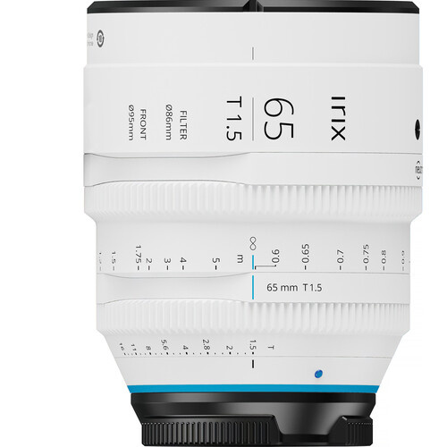 Irix objektiiv Cine 65mm T1.5 White for Canon EF Imperial [ IL-C65W-EF-I ]