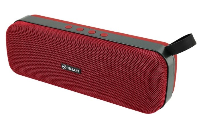 Tellur kõlar Bluetooth Speaker Loop 10W Red, punane
