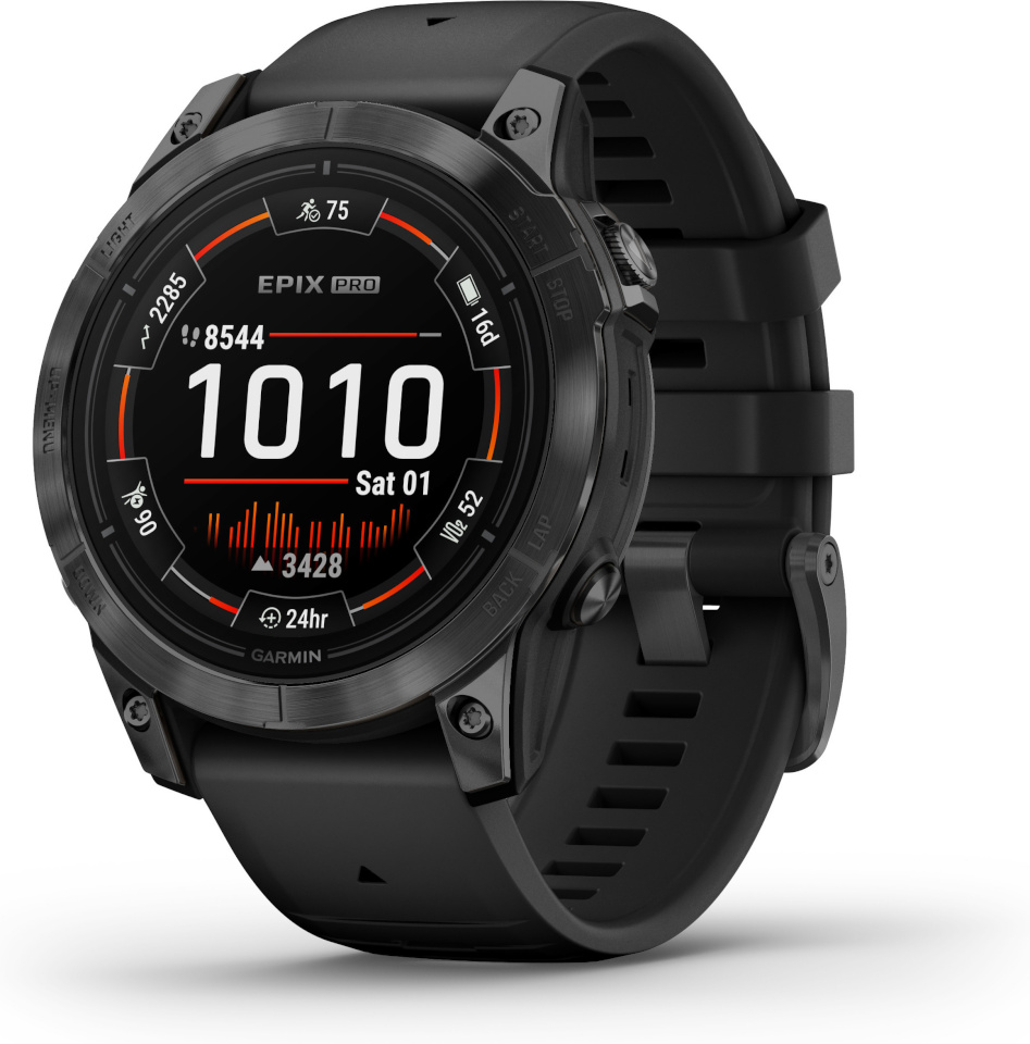 Garmin Epix Pro spordikell, 47 mm, must