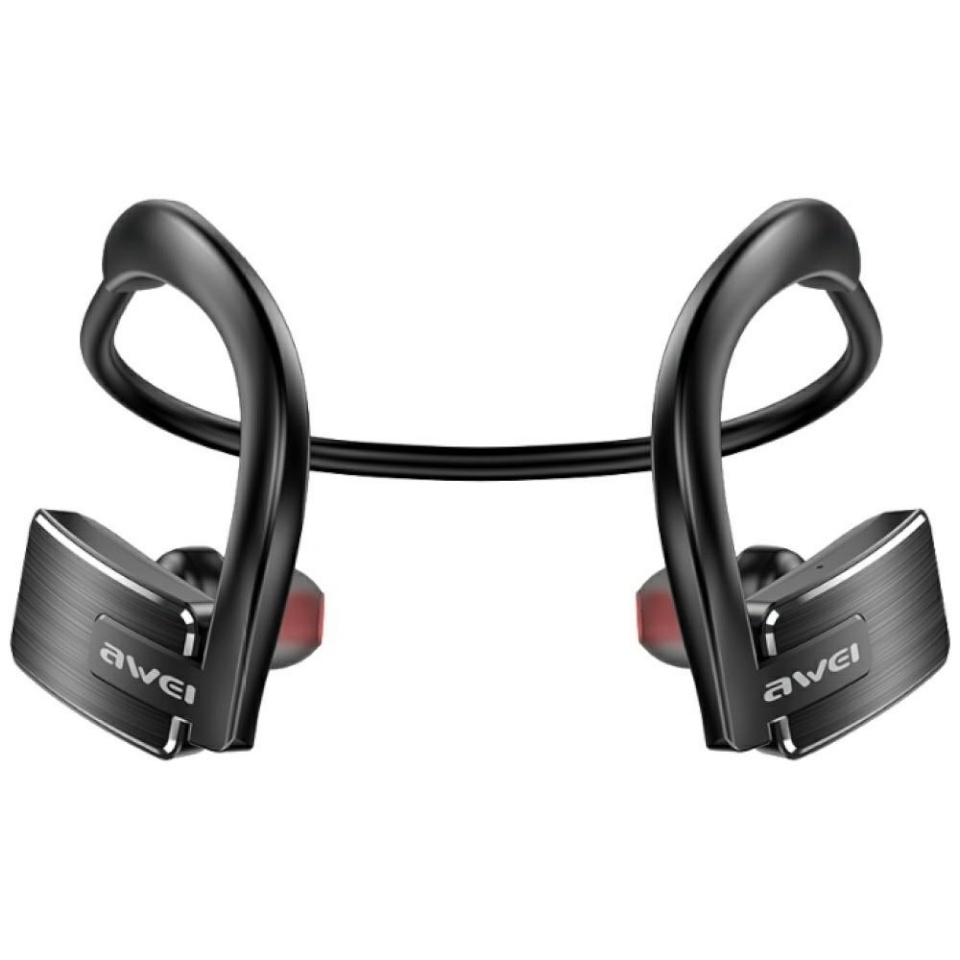 AWEI kõrvaklapid Bluetooth headphones E1BL sport must