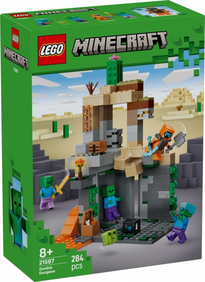 LEGO klotsid 21587 Minecraft Zombieverlies