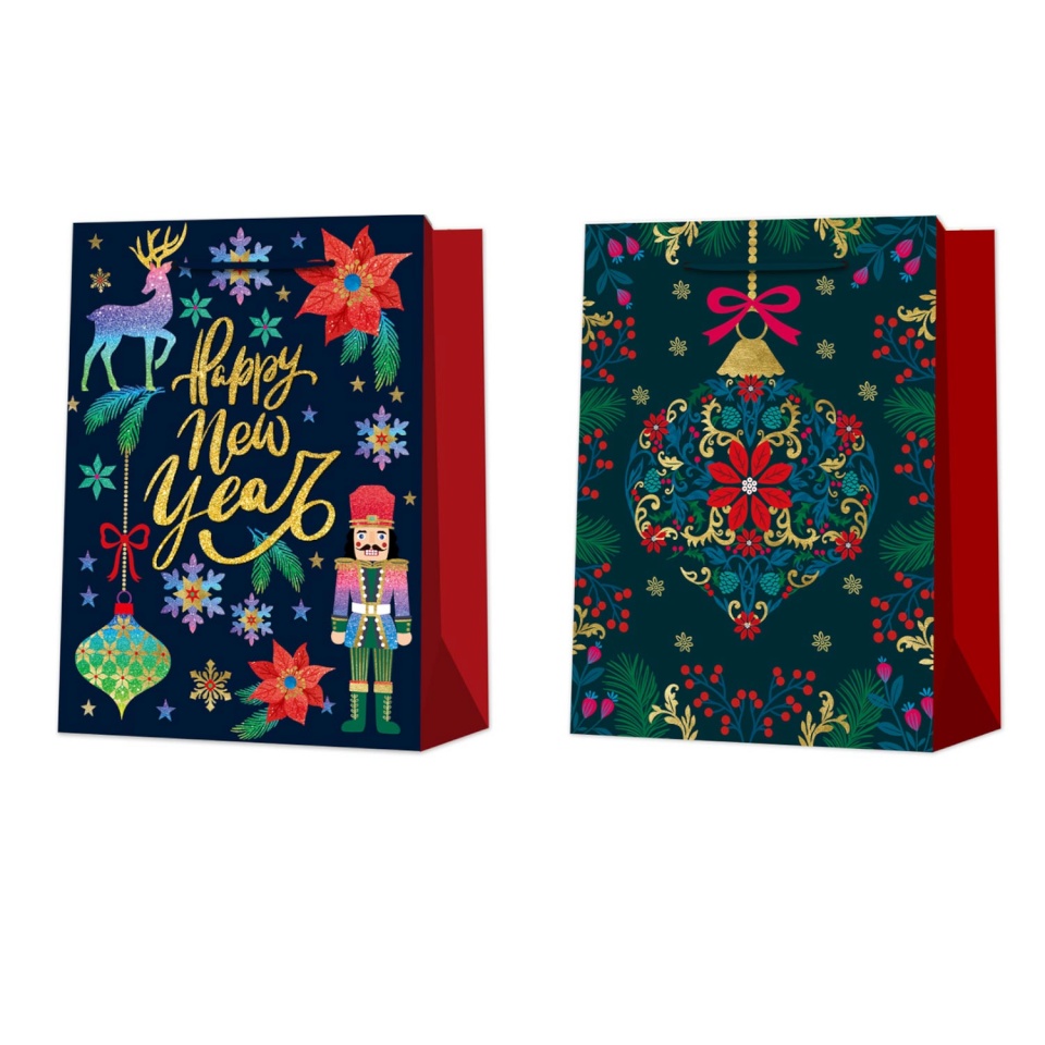 H4Y kinkekott XMAS WISH XXL, 50x72x18cm, mix