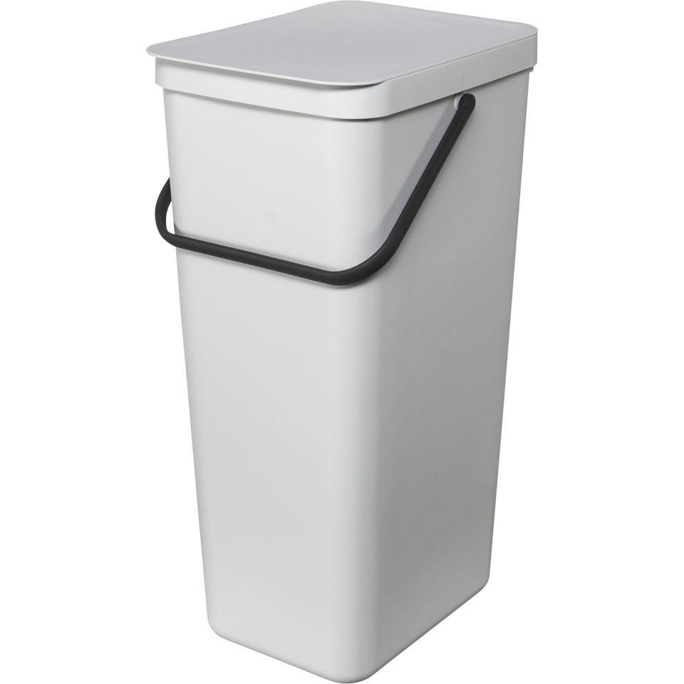 Brabantia prügikast Sort & Go Waste Bin 40L, helehall