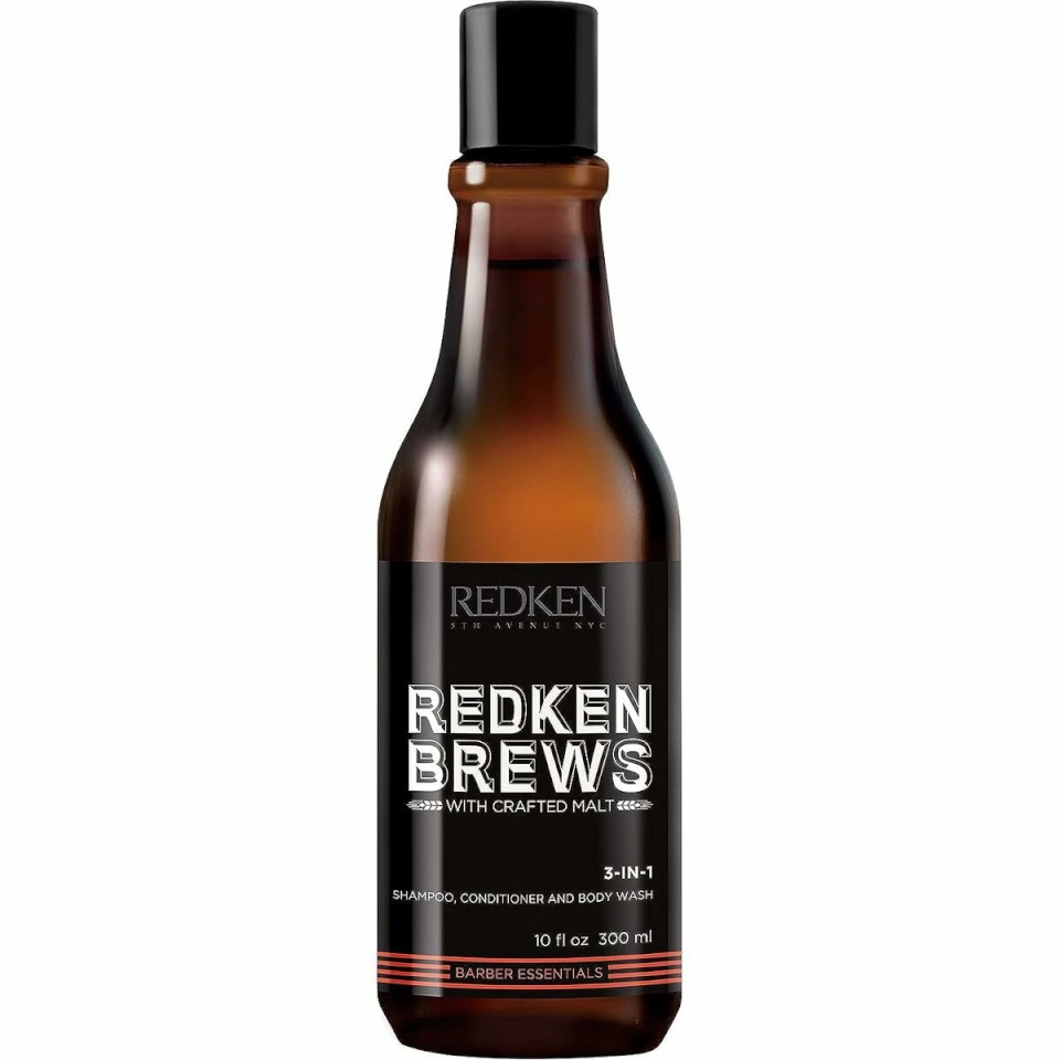 Redken šampoon Brews 3in1 300ml, meestele