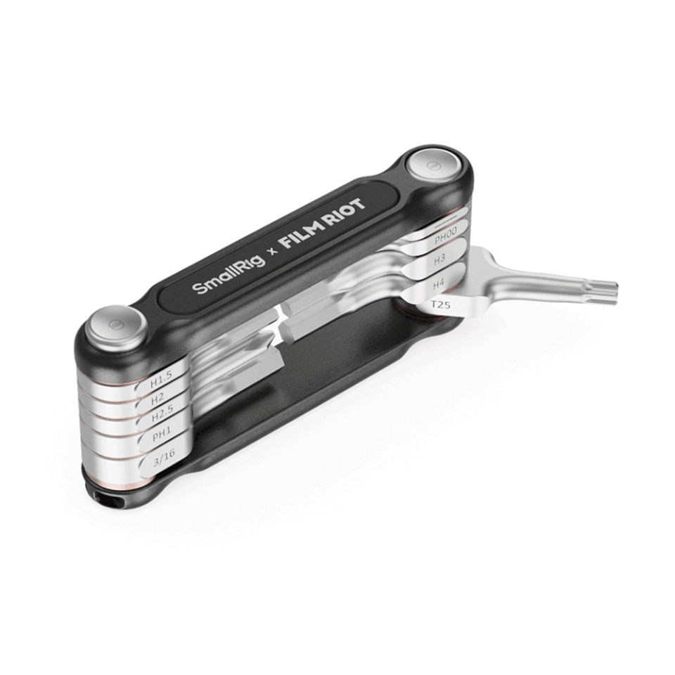 SmallRig tarvik x FILM RIOT 4375 10-in-1 must Folding Wrench Set (Multiple Angle Pos.)