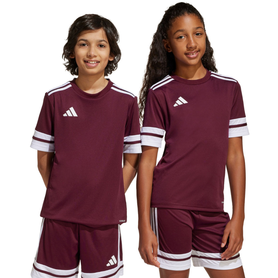 Adidas Teamwear T-särk lastele Squadra 25 bordoopunane JC8667 suurus 116cm