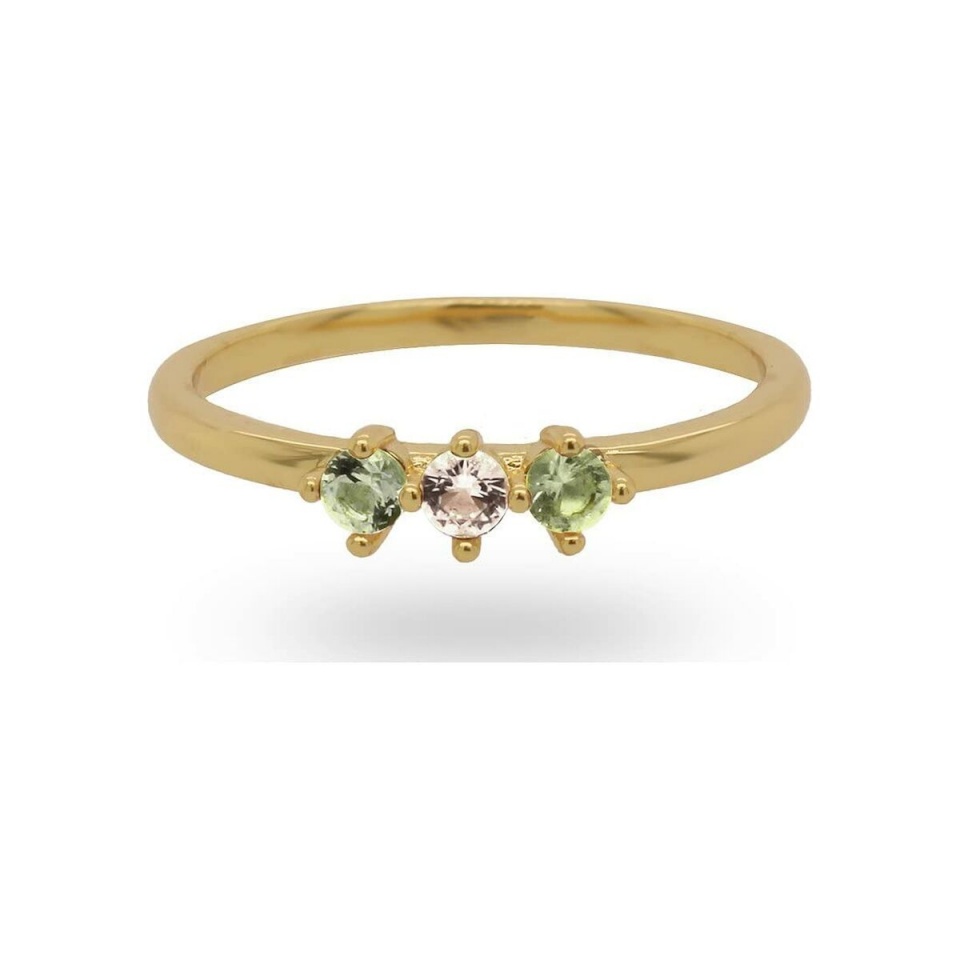 24KAE naiste sõrmus 12407Y/54 14 kuldne