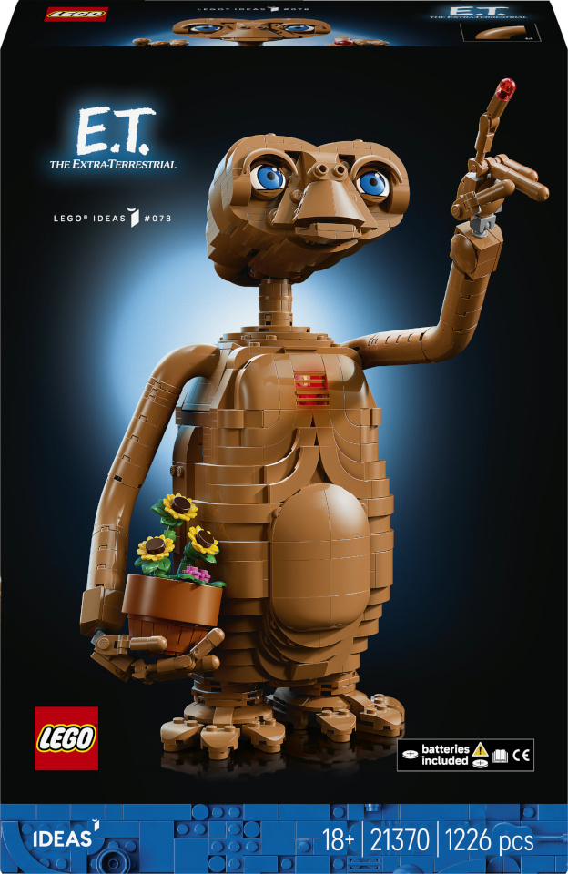 LEGO Ideas 21370 ET tulnukas