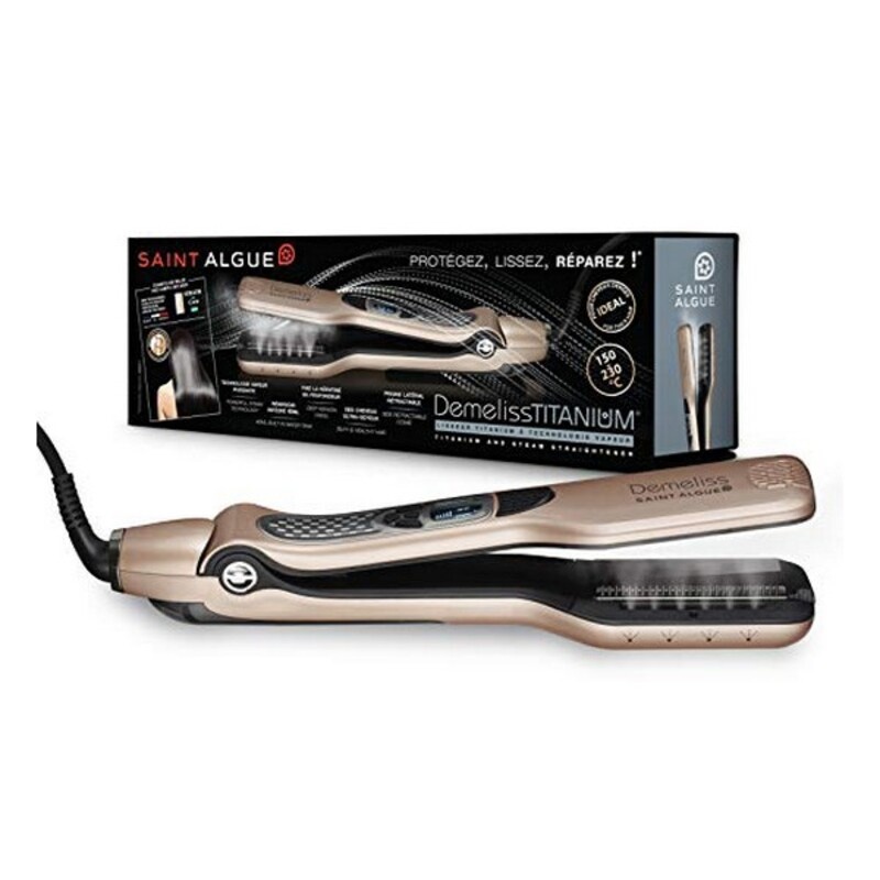 Saint-Algue juuksesirgendaja Demeliss Titanium Straightener Demeliss Titanium must