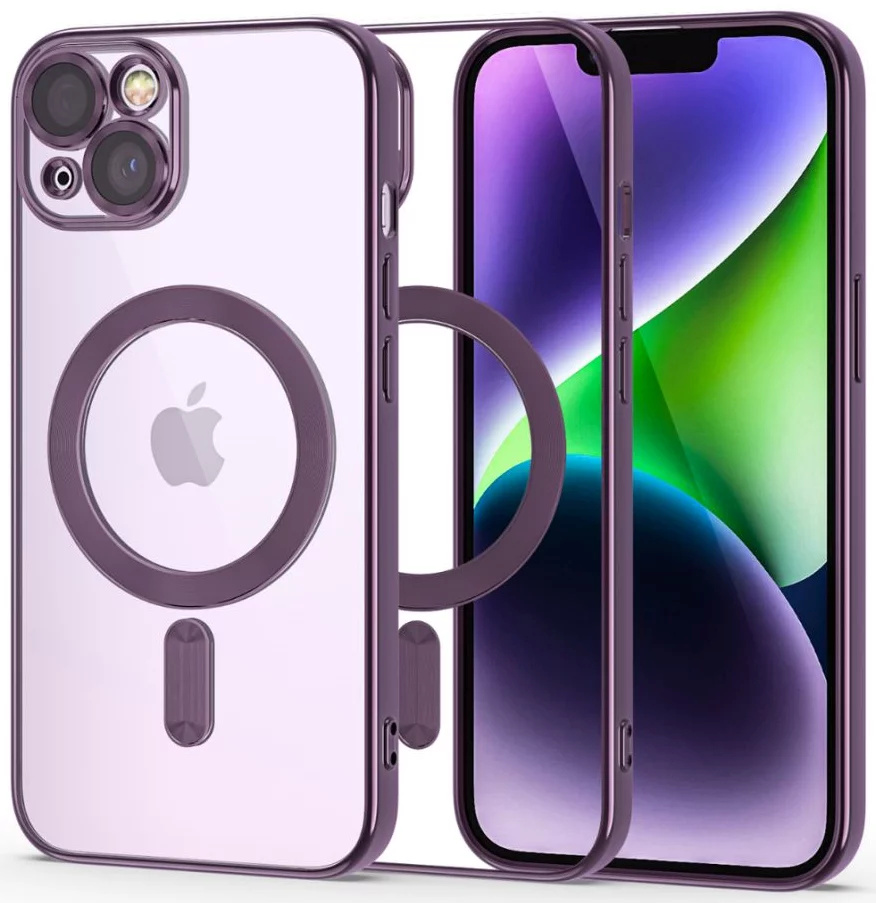 Tech-Protect kaitsekest MagShine MagSafe (iPhone 14) Violet, lilla