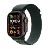 Apple Watch Ultra 2 (GPS + Cellular) 49mm must titaanist korpus tumerohelise Alpine Bandiga, väike (MX4Q3)