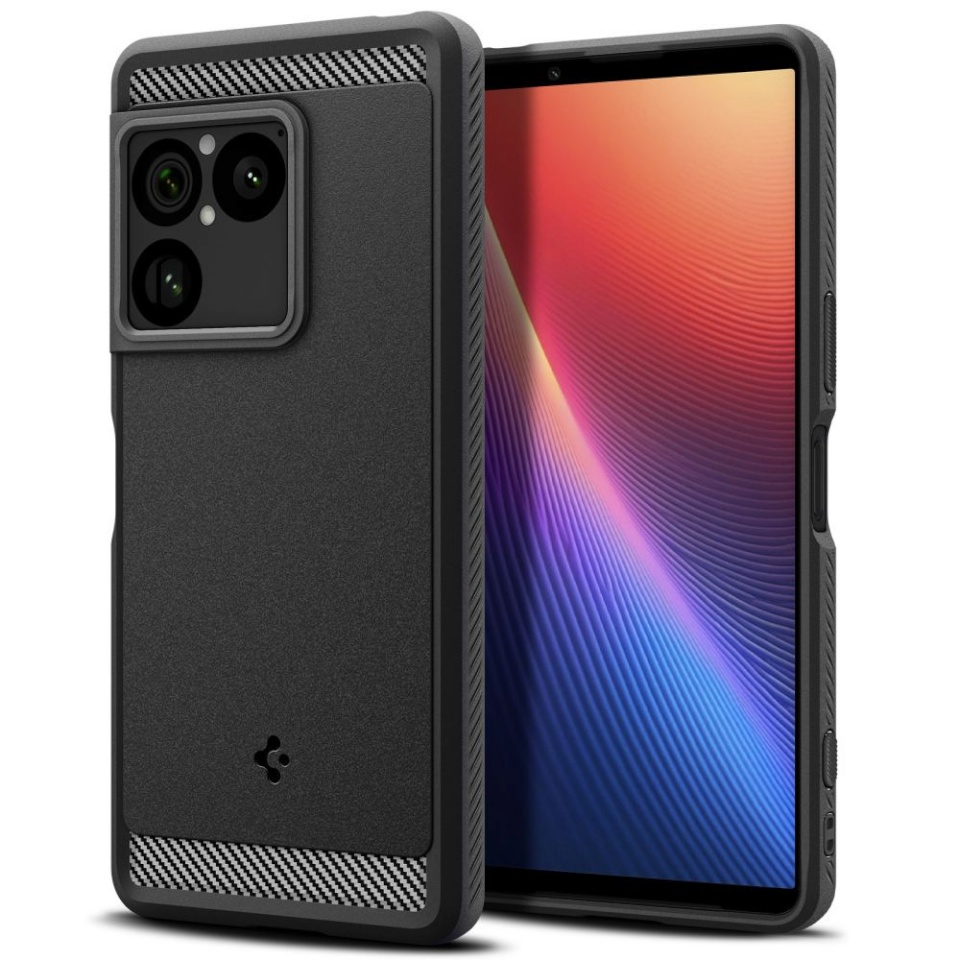 Spigen kaitsekest RUGGED ARMOR Sony Xperia 1 VIII Matte Black
