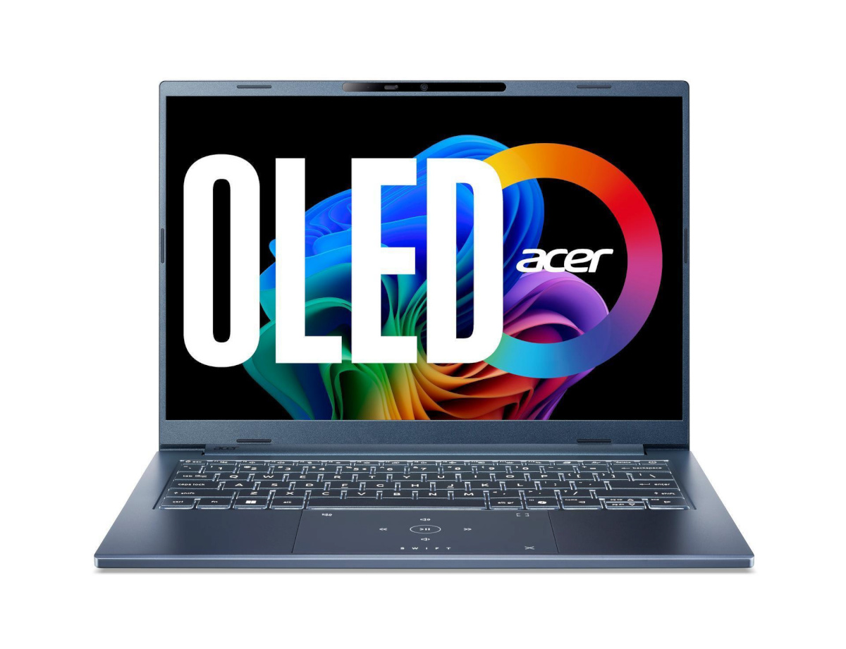 Acer sülearvuti Swift Go 14 AI OLED (SFG14-75-97W4) Copilot+ PC 14" WUXGA, OLED, HDR500, Intel Ultra 9-288V (48 TOPS), 32GB RAM, 1TB SSD, Windows 11