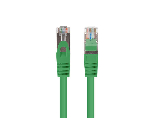 Lanberg võrgukaabel Lanberg Patchcord CAT.6 FTP 1M fluke passed 10-pack, roheline | PCF6-20CC-0100-G