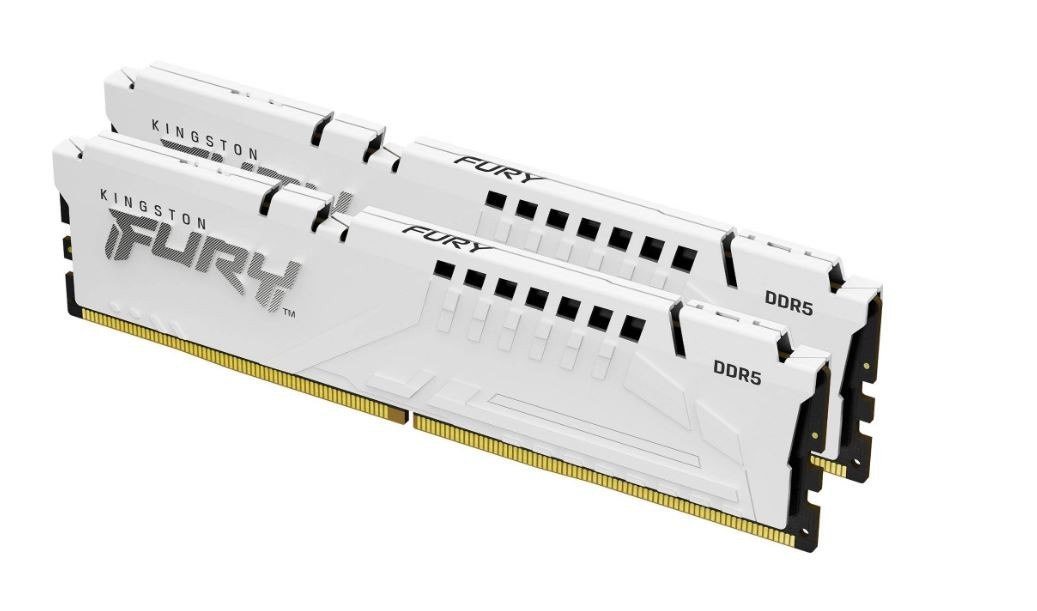Kingston mälu Memory DDR5 Fury Beast White 32GB(2x16GB) 5600MHz CL40