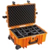 B&W kohver Outdoor Case 6700 + divider system oranž