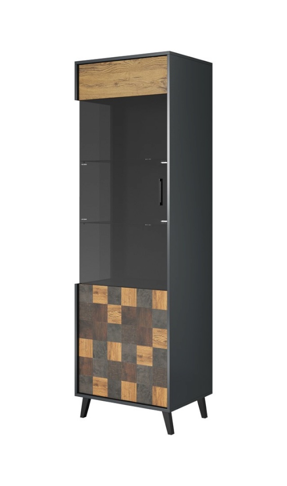 Cama Meble vitriinkapp display cabinet 1D SOUL 192/60/45