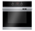 Amica integreeritav ahi EB6521 Fusion Electric Oven, must/roostevaba teras