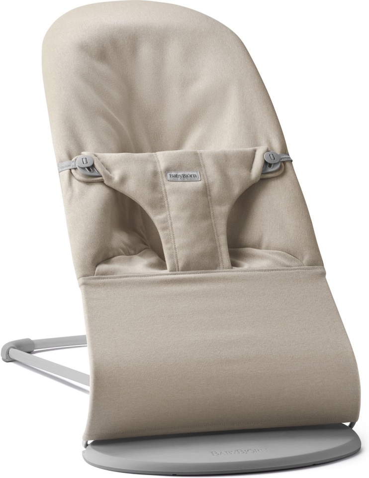 BabyBjörn Bouncer Bliss Woven lamamistool, helebeež
