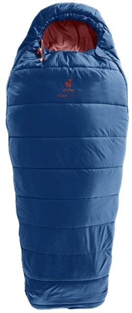Deuter magamiskott children's sleeping bag Starlight (130-170 cm) - nightblue/redwood