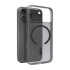 Puro Daylight Magsafe Compatible Silicone Case for iPhone 17 Pro Max - Translucent Black must / iPhone 17 Pro Max