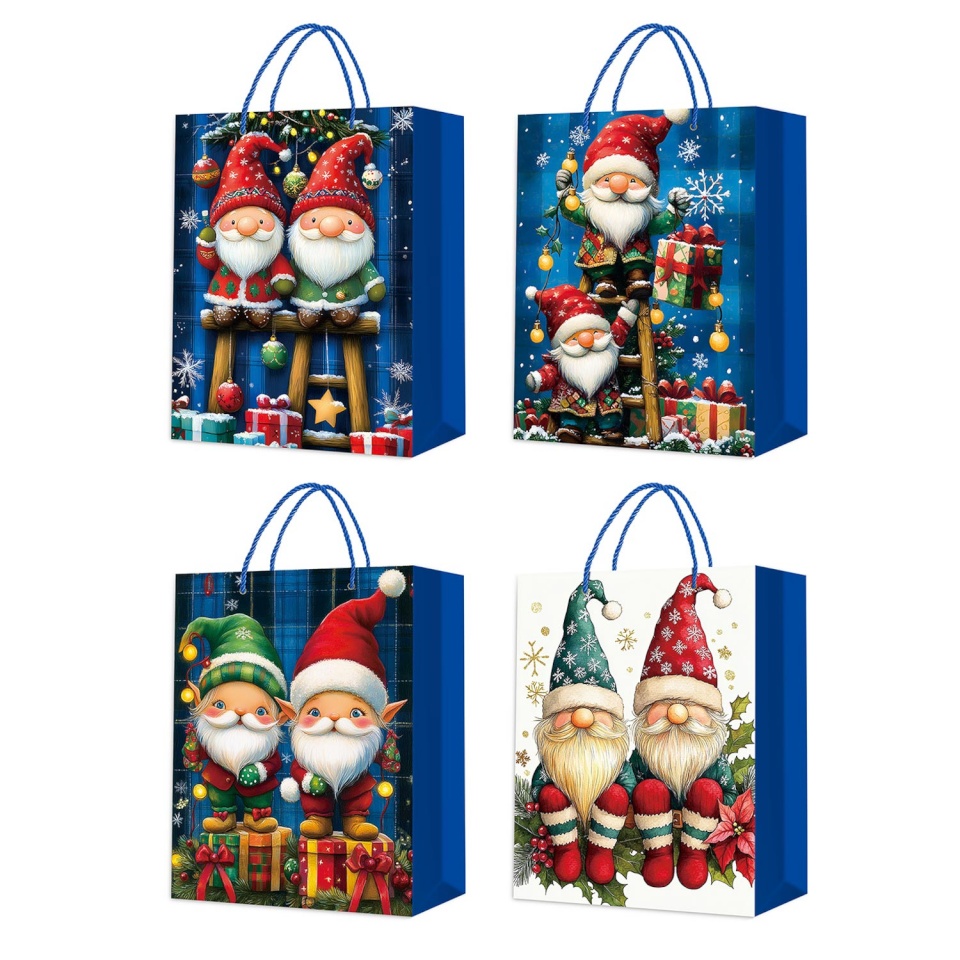 H4Y kinkekott XMAS ELF L, 31x40x12cm, mix