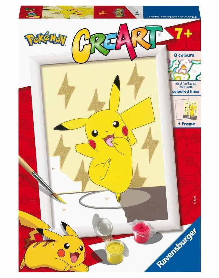 Ravensburger maalimiskomplekt CreArt Pokemon