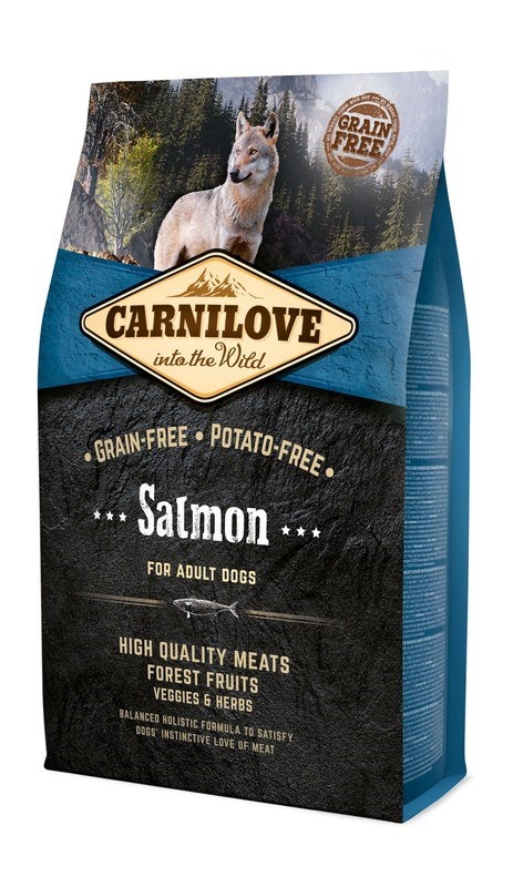 Carnilove kuivtoit koerale Salmon for Adults, 4kg