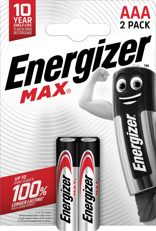 Energizer patarei Energizer Max Alkaline AAA CHP2