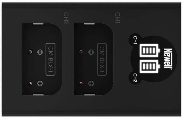 Newell akulaadija DL-USB-C Olympus BLX-1