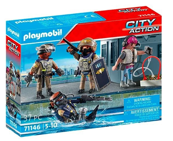 Playmobil klotsid 71146 City Action SWAT-Figurenset