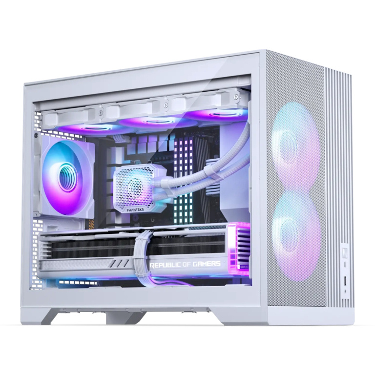 Phanteks XT M3 mATX 3xFAN-ümbris, valge