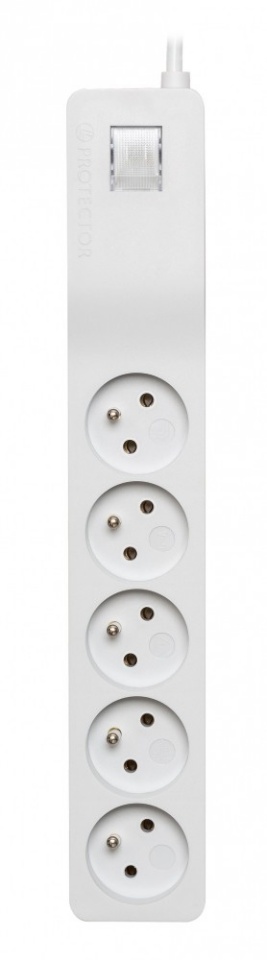 Lestar pikendusjuhe Listwa przeciwprzepięciowa ZX 510, 1L, 5,0m, szara