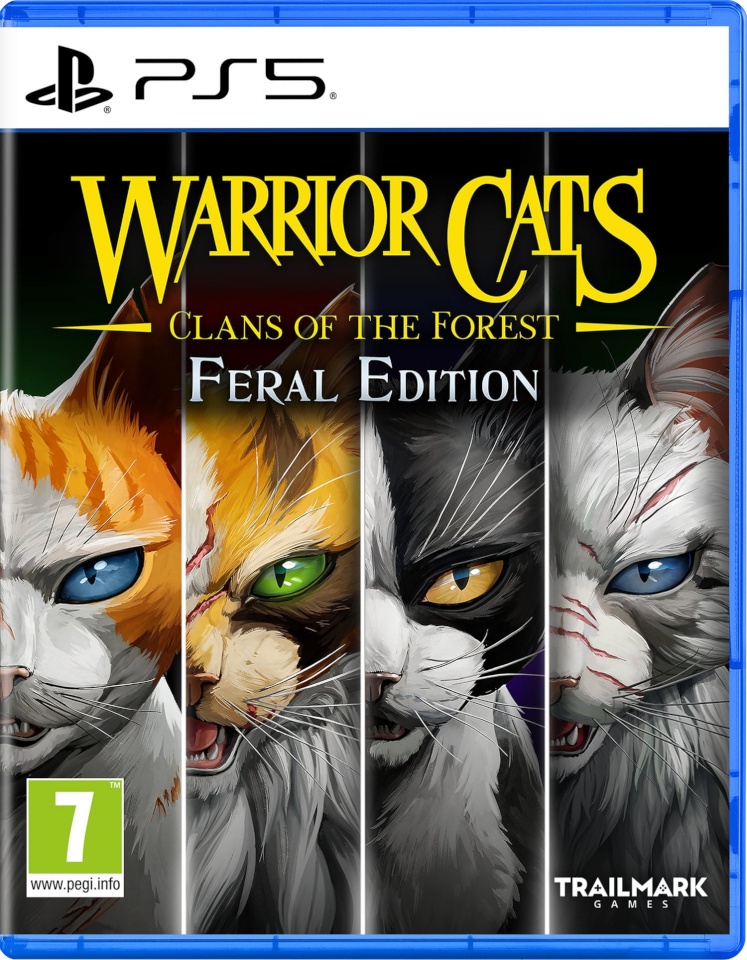 - mäng Warrior Cats: Metsa klannid, PS5
