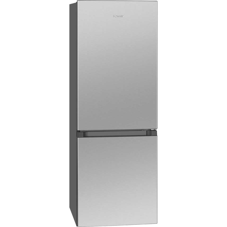 Bomann külmik KG 322.1 Fridge/Freezer Combination, roostevaba teras