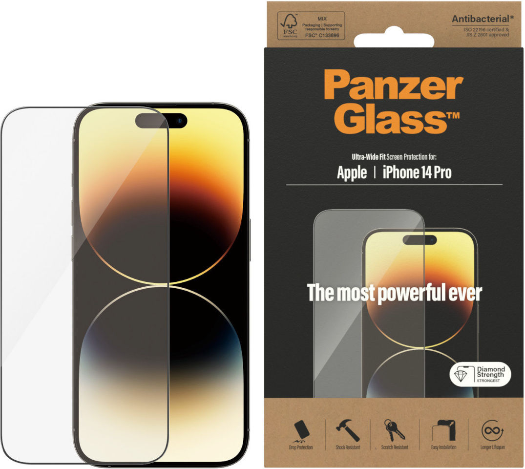 Panzerglass iPhone 2022 6.1 Pro UWF AB, Sample